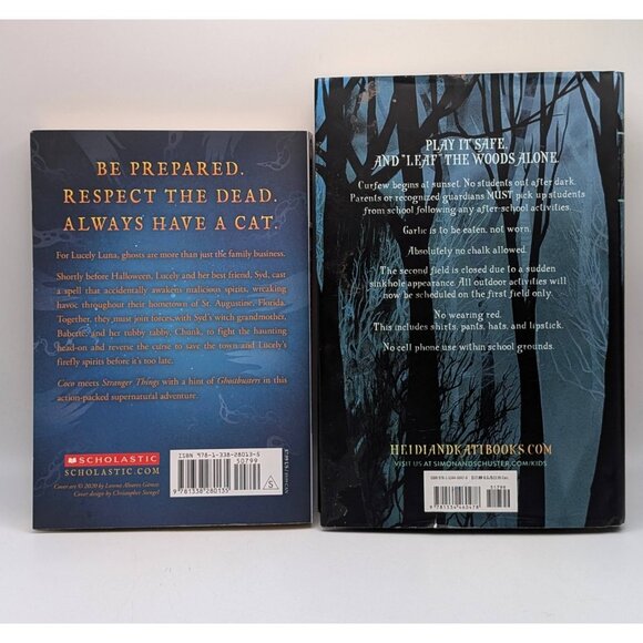 Spooky Chapter Books For Kids Lot of 4 4th 5th Middle Grade Horror Classroom MG - Picture 4 of 6